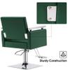 BarberPub Classic Hydraulic Barber Chair Styling Salon Chair for Hair Stylist Beauty Spa Equipment 8808 (Green) view 4