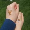 [Incal Tattoo] Matte-Type Tattoo looking like no sticker feel on the skin; Inkjet & Laser Printable Waterproof Temporary Tattoos: (8.27 inchx11.7 inch) - Hobby DIY Personalized your body, 10.0 Count view 2