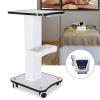 Beauty Cart Salon Roller Trolley Stand with Wheel Spa Cart Esthetician Supplies Tool Tray view 4