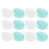 Beaupretty 12pcs Silicone Lip Brush Caps Lip Brush Holders for Makeup Transparent Each Protectors for Travel Office and Daily Use view 1