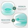 Beaupretty 12pcs Silicone Lip Brush Caps Lip Brush Holders for Makeup Transparent Each Protectors for Travel Office and Daily Use view 2