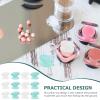 Beaupretty 12pcs Silicone Lip Brush Caps Lip Brush Holders for Makeup Transparent Each Protectors for Travel Office and Daily Use view 3