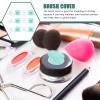 Beaupretty 12pcs Silicone Lip Brush Caps Lip Brush Holders for Makeup Transparent Each Protectors for Travel Office and Daily Use view 4