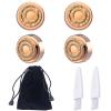 4PCS LinMei Replacement Heads Compatible for GEN 2 Finishing Touch Flawless Women's Painless Hair Remover view 1