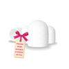 LALILL Sanding Caps LUX Pack of 100 - White Cutter Caps for Nail Cutters - Manicure, Pedicure & Podiatry - Attachments for Foot Care, Callus Removal, Nail Modeling, 10 mm 240 Grit view 1