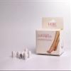 LALILL Sanding Caps LUX Pack of 100 - White Cutter Caps for Nail Cutters - Manicure, Pedicure & Podiatry - Attachments for Foot Care, Callus Removal, Nail Modeling, 10 mm 240 Grit view 3