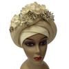 african head wraps for women turban femme nigerian african headtie autogele women head wrap sewing fabric 1set by MSB fabric color 182 view 1
