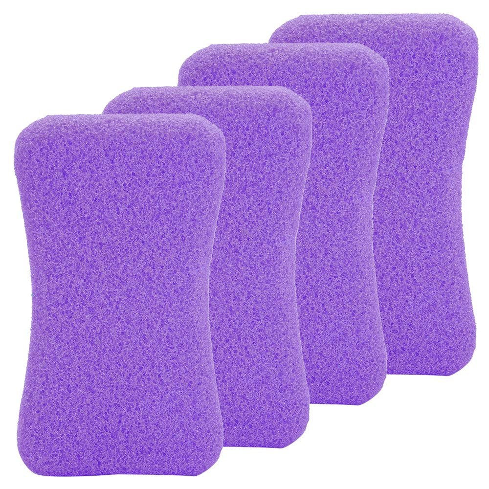 Foot Pumice Stone for Feet, Stone Pumice, 4pcs Callus Exfoliate Stone Feet Care Pumice Stone Feet Hard Skin Remove Pedicure Scrubber,Pumice Stone for Dead Skin Callus Removal ()