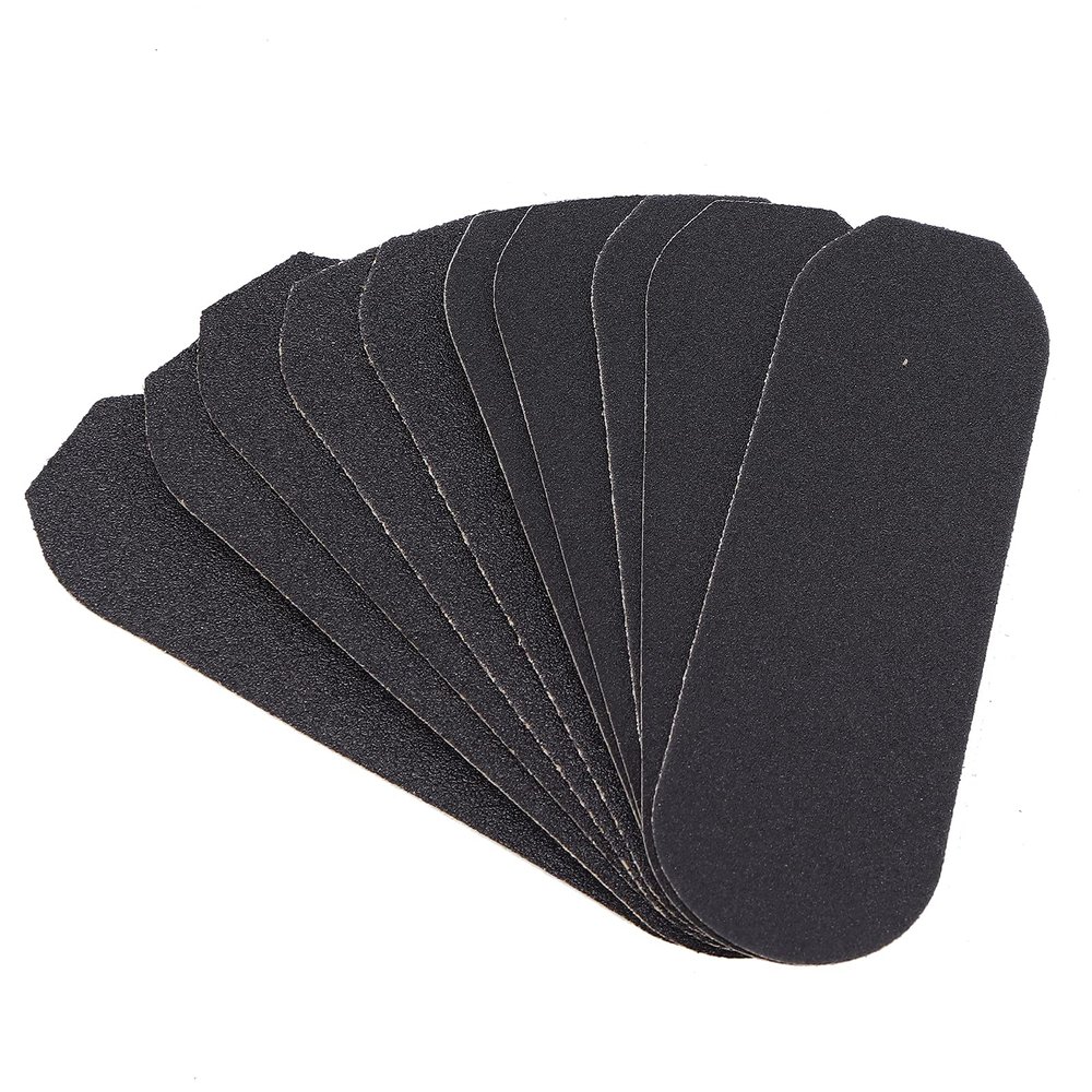 Horoper Pedicure Foot File Refill, 10pcs Replacement Pedicure Rasp Refills, Coarse & Fine, Sandpaper, Stainless Steel Foot File