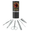 Black Adam Hawkman Icon Stainless Steel Manicure Pedicure Grooming Beauty Care Travel Kit view 1