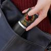 Black Adam Hawkman Icon Stainless Steel Manicure Pedicure Grooming Beauty Care Travel Kit view 3