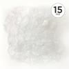 Donna Disposable Plastic Shower Cap 15pcs - Reusable Waterproof Shower Caps for Women - Durable and Comfortable Shower Caps for Bathing, Spa, Travel, and More view 3