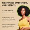 African Pride Moisture Miracle 5 Essential Hair Oils with Vitamin E | Moisture, Shine, Protection, and Growth | Argan, Castor, Grapeseed, Coconut, and Olive Oil | 8 oz view 2