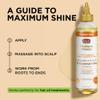 African Pride Moisture Miracle 5 Essential Hair Oils with Vitamin E | Moisture, Shine, Protection, and Growth | Argan, Castor, Grapeseed, Coconut, and Olive Oil | 8 oz view 4