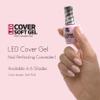 RC Red Carpet Manicure LED Cover Soft Gel Nail Concealer Soft Pink, 9ml view 4