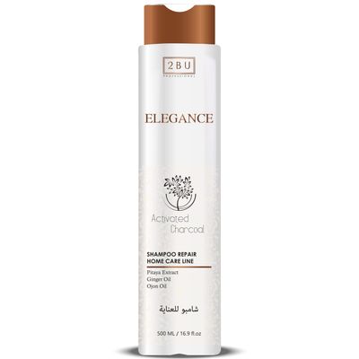 2BU Elegance Hair Shampoo, 500ML with Nourishing Ginger