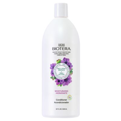 Biotera Moisturizing Conditioner | Hydrates & Moisturizes Dry, Medium, Fine Hair | Microbiome Friendly | Vegan & Animal Test Free | Paraben Free | Color-Safe | 32 Fl Oz