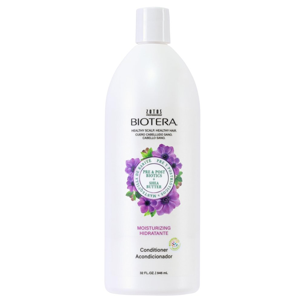 Biotera Moisturizing Conditioner | Hydrates & Moisturizes Dry, Medium, Fine Hair | Microbiome Friendly | Vegan & Animal Test Free | Paraben Free | Color-Safe | 32 Fl Oz