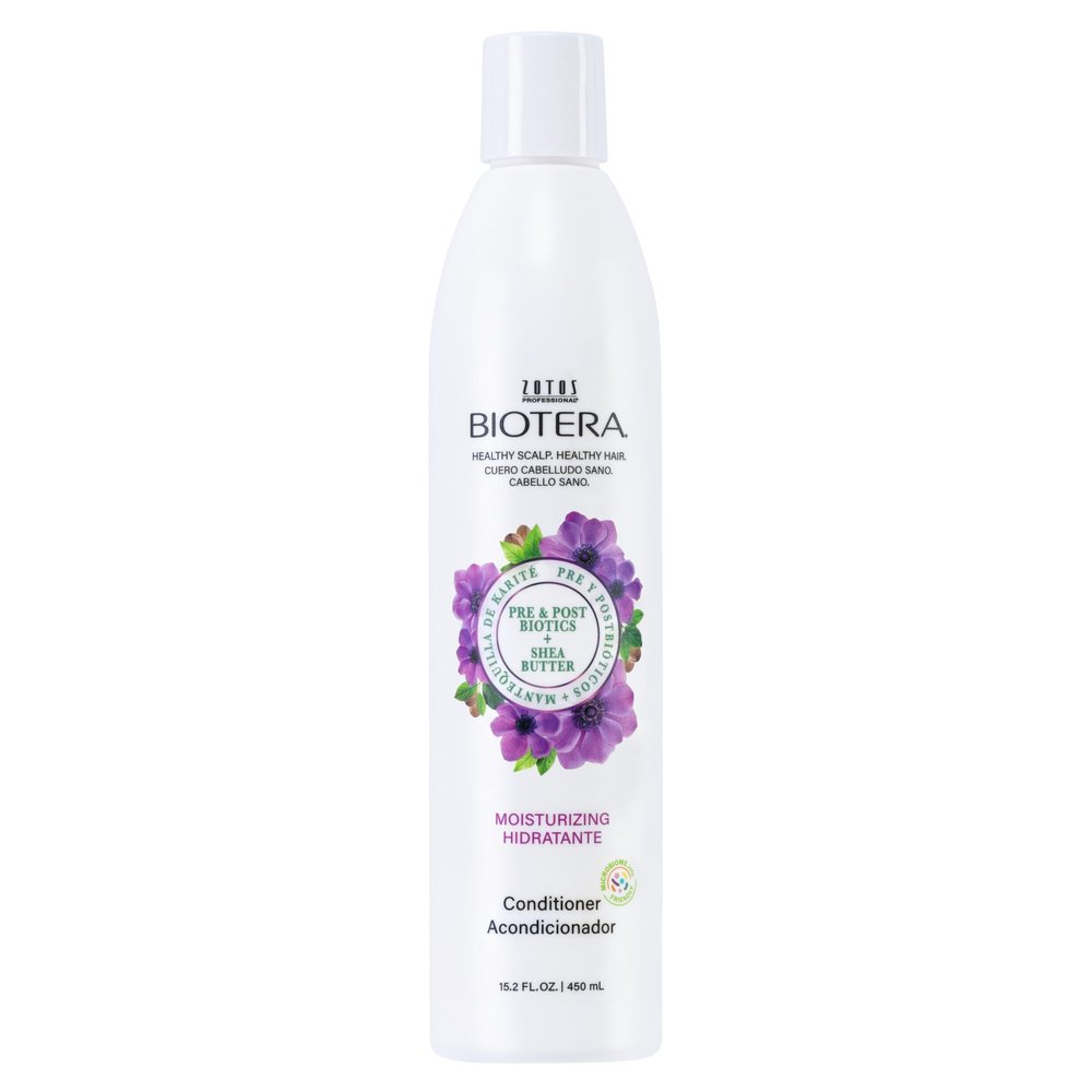 Biotera Moisturizing Conditioner | Hydrates & Moisturizes Dry, Medium, Fine Hair | Microbiome Friendly | Vegan & Animal Test Free | Paraben Free | Color-Safe | 15.2 Fl Oz