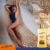 Eda Taspinar Pearly SPF 0 Bronzing Oil, Dark Mediterranean Tan, For Glowing Skin, Shine to Keep All Eyes On You! (200 ml/6.8 oz) 1 Pack view 3