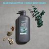 Dove Men+Care Relaxing Blue Eucalyptus + Birch Body and Face Wash with 24-Hour Nourishing Micromoisture Technology Body Wash for Men 30 oz view 3