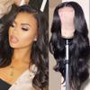 16 Inch Body Wave Lace Front Wigs Human Hair HD Transparent 4x4 Lace Closure Wig Human Hair Wigs for Black Women Cheap Unprocessed Brazilian Virgin Lace Frontal Body Wave Human Hair Wig view 1