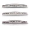 Legacy Nails 3-in-1 Professional Nail File Set  Half Moon 100/180 Sponge Buffer, Pro Zebra Nail File 100/100 & 150/180  Buff, Shape & Smooth for Acrylic, Gel & Natural Nails  Salon-Quality Manicure view 1