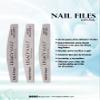 Legacy Nails 3-in-1 Professional Nail File Set  Half Moon 100/180 Sponge Buffer, Pro Zebra Nail File 100/100 & 150/180  Buff, Shape & Smooth for Acrylic, Gel & Natural Nails  Salon-Quality Manicure view 3