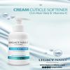 Legacy Nails Professional Cream Cuticle Softener 4 FL OZ / 118ml - Removes excess - Nourishes and softens skin - Avoids fast growth of cuticles - Gentle formula view 4