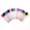 2022 Disposable crystal thousand change color eyebrow brush grafting eyelash brush (white) view 3