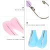 FRCOLOR 9pcs Silicone Nose Lifting Clips for Enhanced Nose Bridges Safe and Comfortable Beauty Tools for Straightening and Shaping view 3