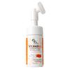 Grah Fixderma Vitamin C Foaming Face Cleanser, Face wash, Evens skin tone, With Built In Silicone Brush, Reduces fine lines & wrinkles, Unclogs pores, Exfoliates the skin, Non-irritating cleanser, No Paraben, No Soap, No sulphate, 100ml view 2