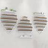 Fadiadem Nail Polish Wall Rack Metal Organizer Display Shelf, Professional Floating Shelves 5 Tiers Holder Stand, Essential Oils/Makeup Cosmetics Storage Box Shelf, for Home Spas Salons view 1