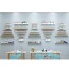 Fadiadem Wall Mounted Metal Rack Nail Polish Organizer Shelf, Essential Oils Holder Stand Makeup Bottles Display Shelves, Paint Organizer, for Home Salon Business Spa view 1