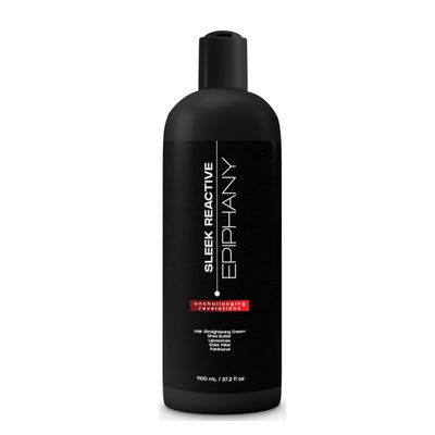 Epiphany Treatment Sleek Reactive Smoothing Cream Solar Filter Hair Straightening 38.8oz/1000g