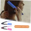 LALAFINA 6pcs Hair Straightening Comb for Women Styling Hair Clip Comb for Girls Diy Styling view 3