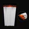 FRCOLOR 100pcs Eyeliner Brush Applicator Disposable Fine Angled Eye Makeup Wands for Precision Liner Application for Home view 2