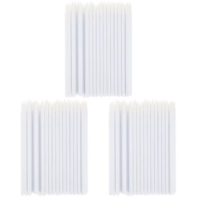 Beavorty 300pcs Cosmetic Eye Brush Eyeliner Brush Applicator Makeup Eyeliner Wand Fiber for Home Salon