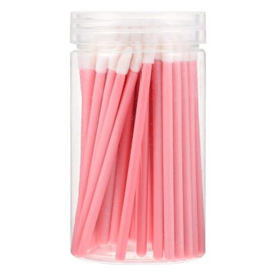Beavorty 300pcs Portable Makeup Tool Disposable Lipstick Brush for Precision Application Travel-friendly Plastic Lip Brush Makeup Supplies