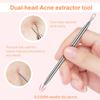 WSYUB Blackhead Tweezers, Milia Remover, Pimple Popper Tool,Ingrown Hair Tweezers, Blackhead Extractor view 3