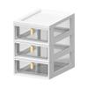 Tofficu Desktop Drawer Organizer Plastic Storage Box for Office Supplies Stationery Cosmetics Sturdy Wear-resistant Design for Tidy Desktop Organization view 1