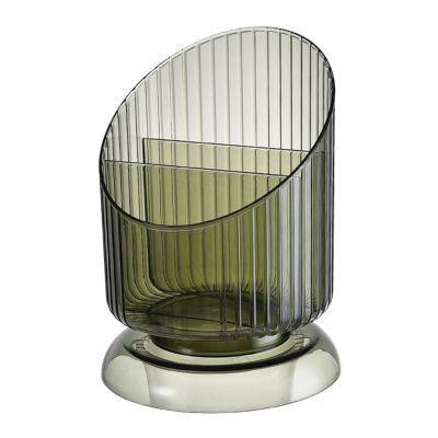 NICHANGHUA Transparent Cosmetic Storage and Jewelry Display Box Makeup Brush Organizer for Cosmetics Makeup Brushes Toiletry (Color : Green)