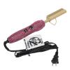 Kadimendium Hair Straightener Brush, Ceramic Material, Fast Heating Rhinestones, Hair Straightening Comb for Home Use view 1