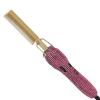 Kadimendium Hair Straightener Brush, Ceramic Material, Fast Heating Rhinestones, Hair Straightening Comb for Home Use view 2
