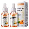 2 Pack Turmeric Serum for Dark Spots, Turmeric Dark Spot Corrector Serum for Acne, Hyperpigmentation and Smooth Skin, Formulated with Hyaluronic Acid, Vitamin C & E - 1.01 FL.OZ view 2