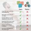 Bath Bombs for Men, Block Shape, Gifts for Men, 8 Large 5oz Bombs, 100% Natural Products & Essential Oils, Soak in, Bubble Bath view 3