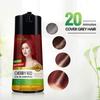 Herbishh Color Shampoo and Conditioner for Gray Hair - Enriched Dye Formula, Long-Lasting & DIY (Cherry Red) view 4