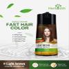 Herbishh Hair Color Shampoo - Enriched Dye Formula for Gray Hair - Long Lasting & DIY (Light Brown) view 3