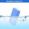 Diesisa Buffer Block Nail File, 100/180 Grit Sponge Nail Buffers for Acrylic Nails, Mini Buffing Block Double Sided for Manicure Tools 30 Count - Blue view 4