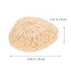 Ciieeo 2pcs Sisal Bathing Balls Natural Exfoliating Shower Scrubbers for Gentle Skin Cleansing for Spa and Home Use Beige Handmade Sisal Material view 2